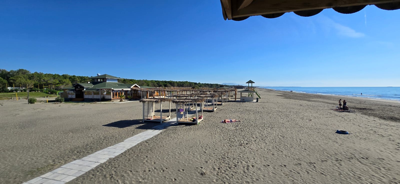 Plaża - widok ultraszeroki